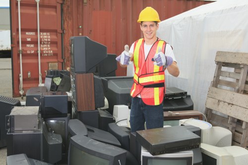 Professional rubbish removal team in West London