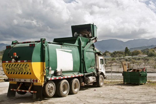 Eco-friendly disposal during West Kensington home clearance